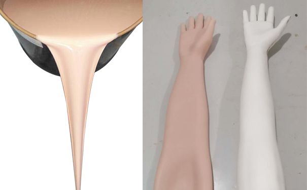 人體硅膠原料顏色可以調(diào)制嗎？